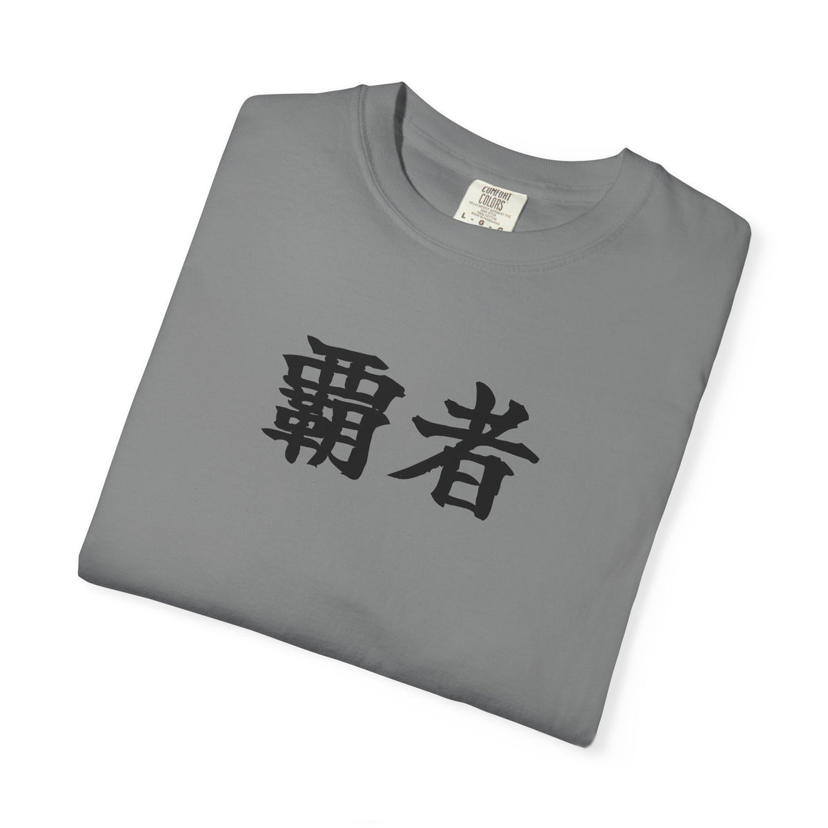 Your Kanji T-Shirt — Center Print (White / Gray)