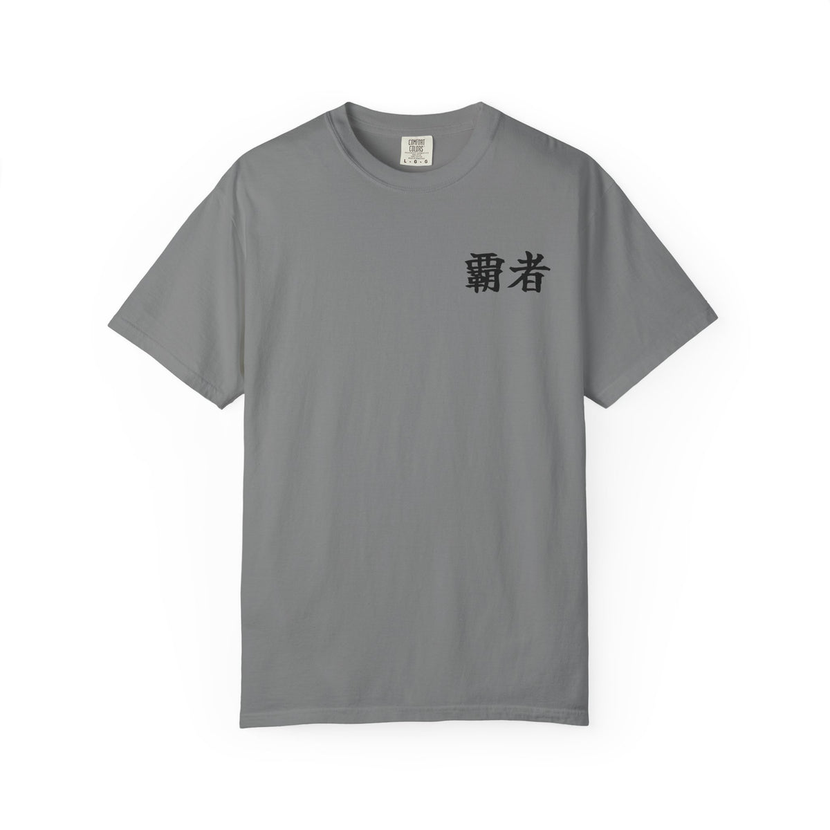 Your Kanji T-Shirt — Pocket Print (White / Gray)