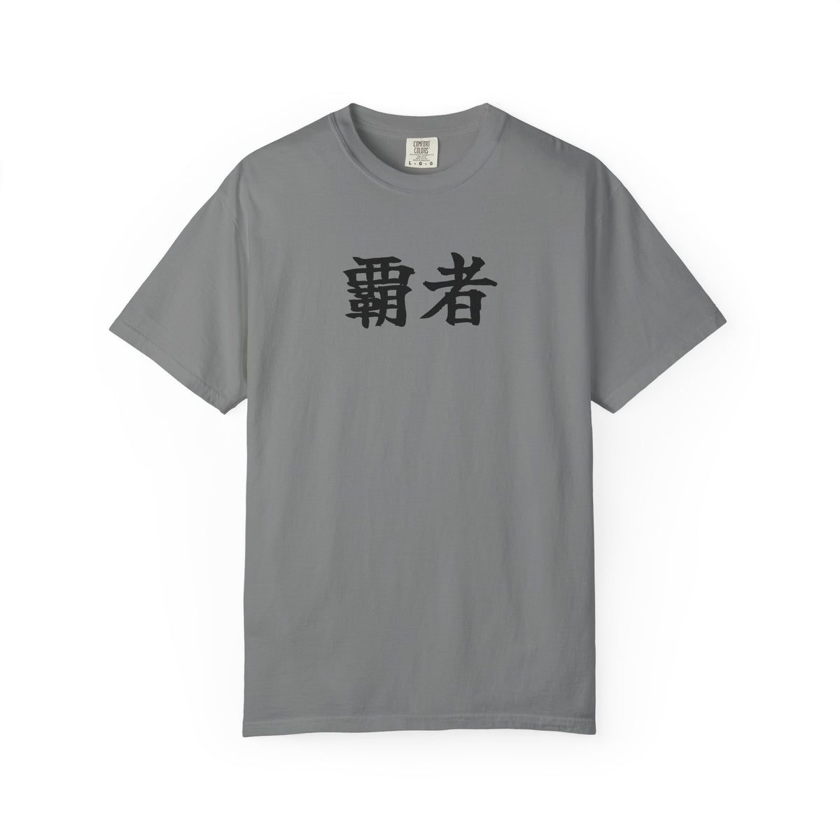 Your Kanji T-Shirt — Center Print (White / Gray)