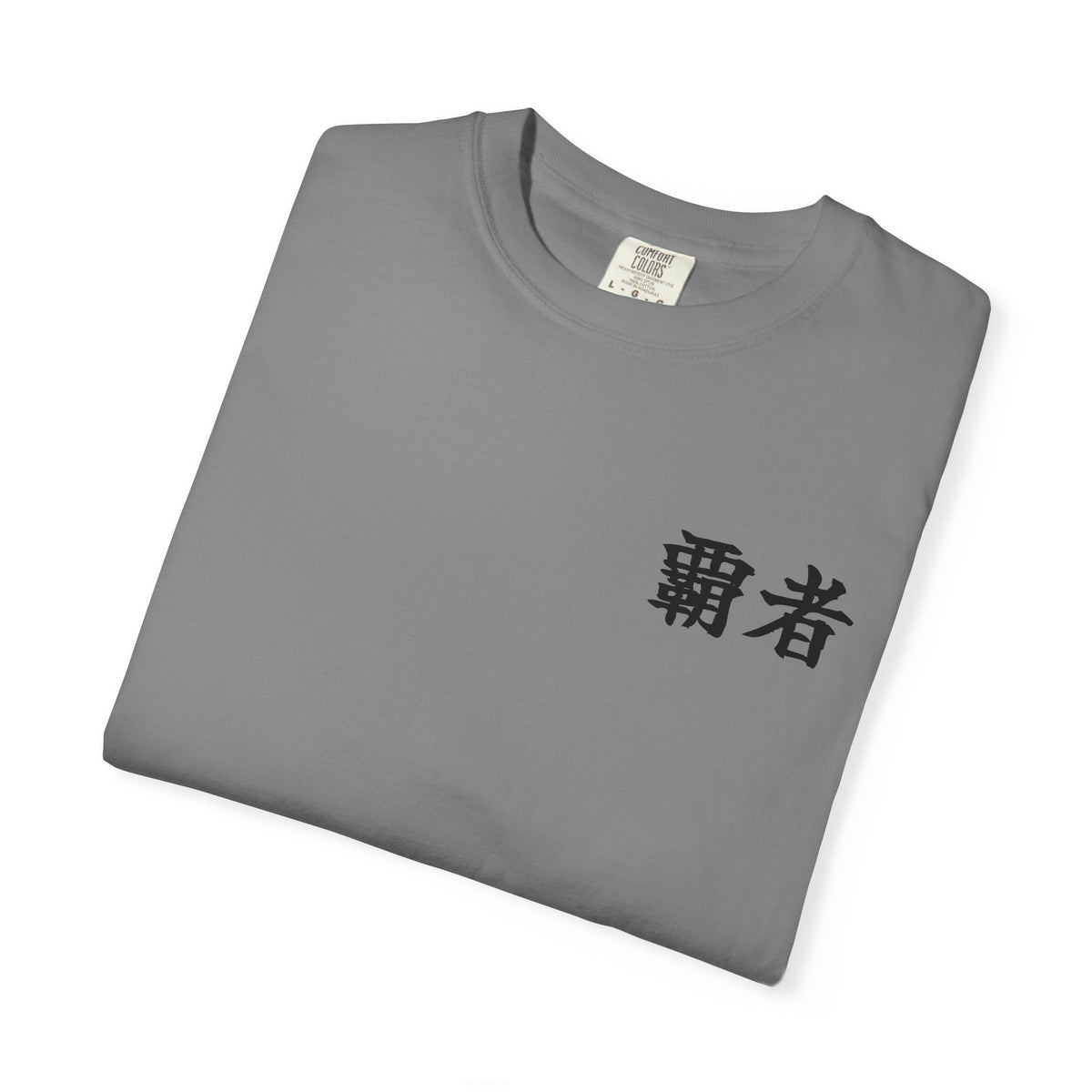 Your Kanji T-Shirt — Pocket Print (White / Gray)
